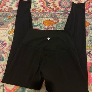 brand new black lululemon align leggings size 6